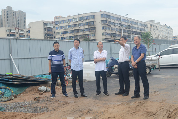 爱游戏体育app官网登录入口-爱游戏(中国)党委书记秦广远调研西站路工程