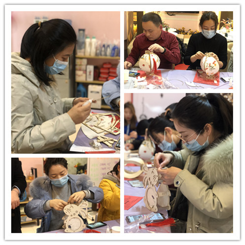 爱游戏体育app官网登录入口-爱游戏(中国)工会开展“做花灯 猜灯谜 欢喜闹元宵”活动