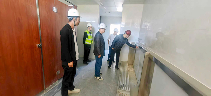 爱游戏体育app官网登录入口-爱游戏(中国) 第六十七高级中学项目部国庆、中秋安全生产检查简报